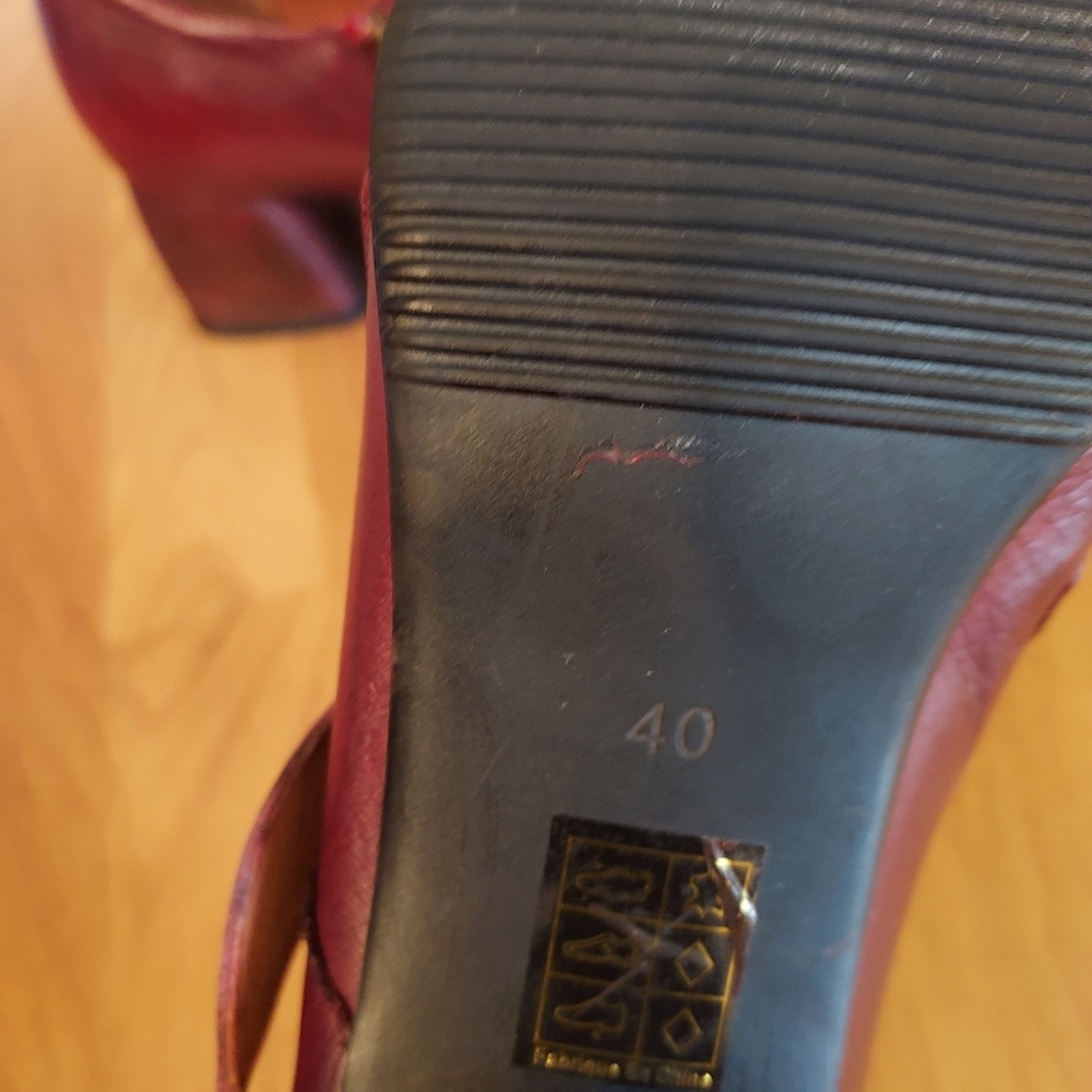L'Artiste Springstep Leather‎ Buckle Shoes Size 40 - Picture 8 of 8